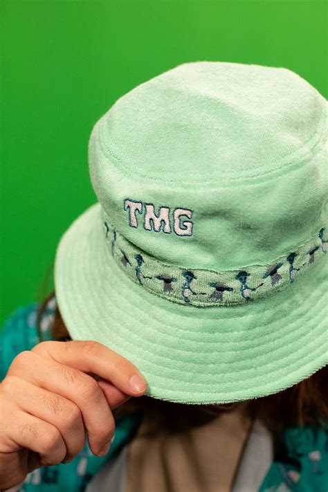 Tmg French Terry Teal Bucket Hat Tmg Studios