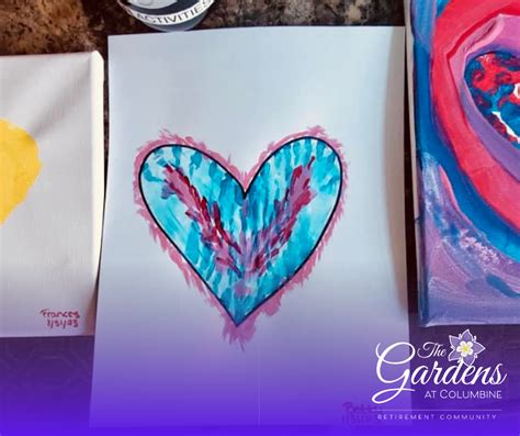 A Heartfelt Valentine's Craft Day | Gardens at Columbinw