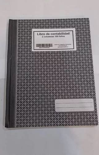 Libro De Contabilidad 2 Columnas 100 Folios MercadoLibre