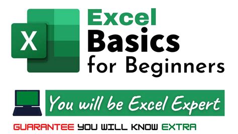 Excel Basics For Beginners Youtube