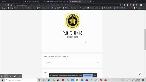 Step 1 How To Create An Ncoer Bullet Tracker Youtube