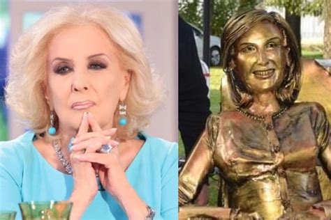 Mirtha Legrand Habl Sobre La Estatua Con La Que La Homenajearon En