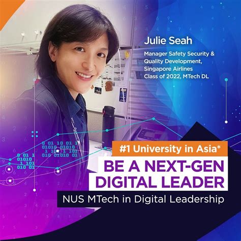 Nus Iss On Linkedin Nus Iss Master Of Technology In Digital Leadership Preview Online