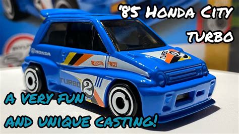 Hot Wheels 85 Honda City Turbo II F Case Review And Showcase A