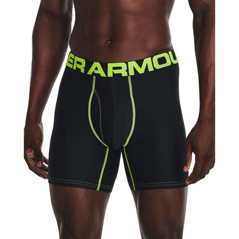 Under Armour Mens Standard Tech 6 Inch Boxerjock 2 Pack