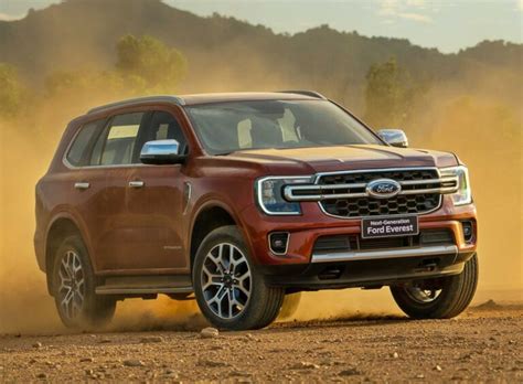 Ford Everest Novo Suv Da Ranger Impressiona Pegada Off Road