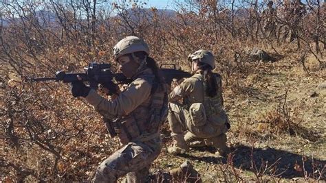 Tunceli de Eren Kış 6 Mercan Dağları Şehit Jandarma Uzman Çavuş Burak