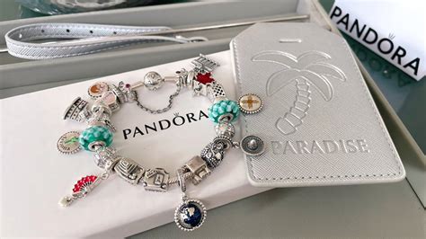 PANDORA Travels My Travel Themed Bracelet With Stories And Pictures Of