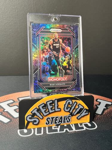 Bam Adebayo Black Icons Prizm 47 2022 2023 Panini Prizm NBA