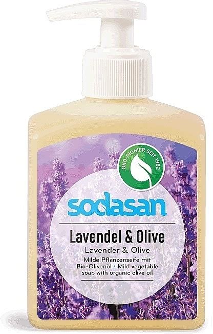 Sodasan Liquid Lavender Olive Soap Sapone Liquido Lenitivo Lavender