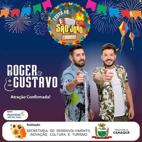 Festa De São João 2023 Dupla Roger E Gustavo é Mais Uma Atração