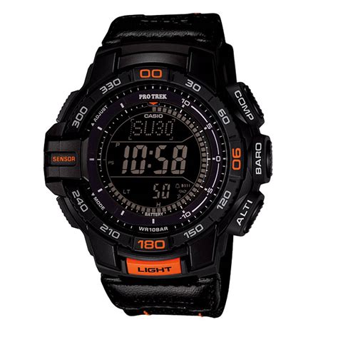 Casio Pro Trek Tough Solar Triple Sensor Tactical Watch