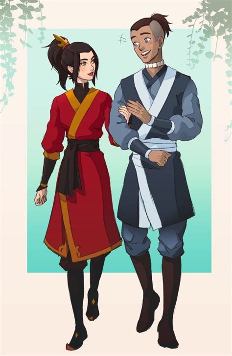 Sokka And Azula Together By Adajel Avatar Cartoon Avatar Characters The Last Avatar