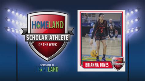 Homeland Scholar Athlete Of The Week — Brianna Jones