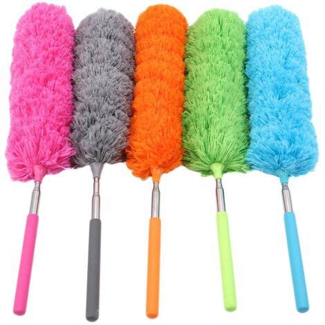 Alwaysh Pcs Extendable Duster Microfiber Cloth Cleaning Brush