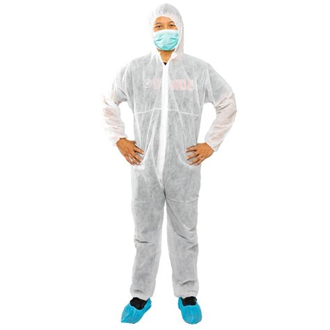 Non Woven 50gsm Disposable Coverall