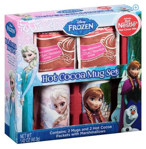 Walmart Piece Disney Frozen Hot Cocoa Mug Gift Set Plus FREE In Store Pickup