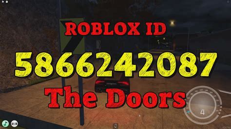 The Doors Roblox Song Codes Youtube