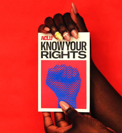 Aclu Know Your Rights Handbook Aclu