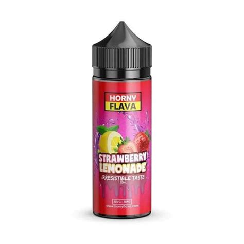 Horny Flava Strawberry Lemonade 120ml 3mg QUIT IT