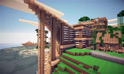 Minecraft Modern Jungle House