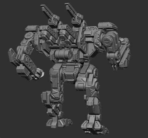 Zealot Praetor S By Pmw Alternate Battletech Mechwarrior Miniatures