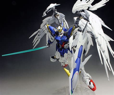 Work Review Hi Resolution Model Hirm 1 100 Wing Gundam Zero Ew Painted