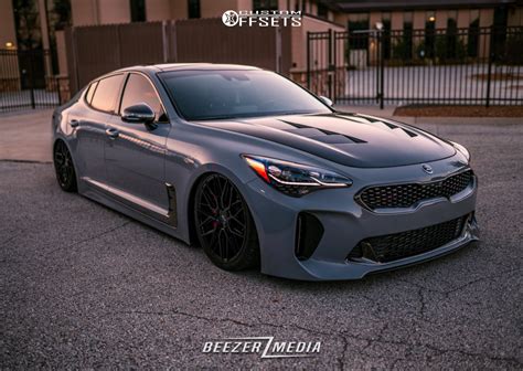 Kia Stinger Niche Gamma Airrex Air Suspension Custom Offsets