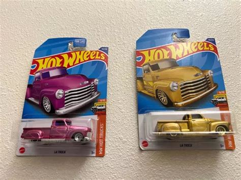 Hot Wheels La Troca Chevrolet Pickup Rosada O Dorada Mercadolibre