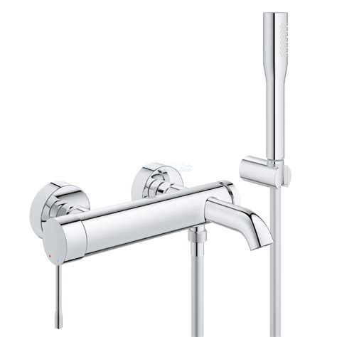 Grohe Essence New Bateria Wannowa Cienna Z Natryskiem