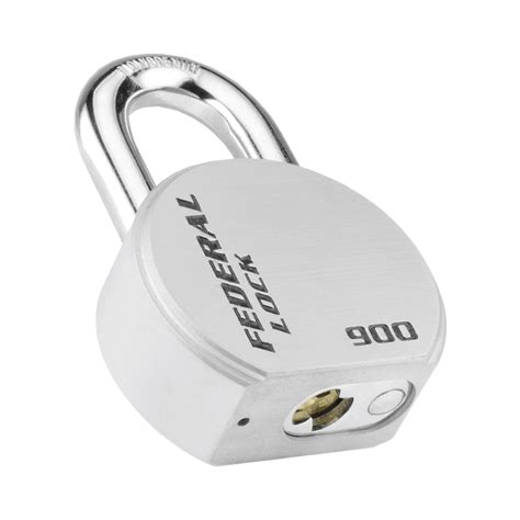 Federal Lock Ca Ck Solid Steel Round Padlock Mm Series