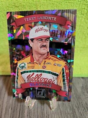 2018 Panini Donruss NASCAR Classics Cracked Ice 99 999 Terry Labonte