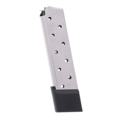 CMC Products RPM Full Size 1911 45 ACP 10 Round Stainless Steel