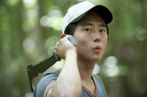 Hd Wallpaper Tv Show The Walking Dead Glenn Rhee Steven Yeun Wallpaper Flare