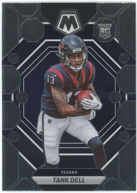 Nfl Panini Mosaic Single Card Tank Dell Rookie Toywiz