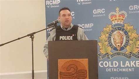 Rcmp Share Cold Lake S Crime Stats In Addictions Highlighted In