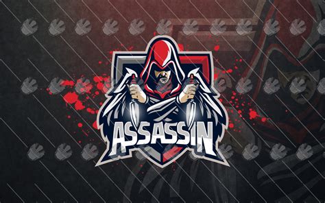 Assassin eSports Logo For Sale | Assassin Mascot Logo - Lobotz LTD