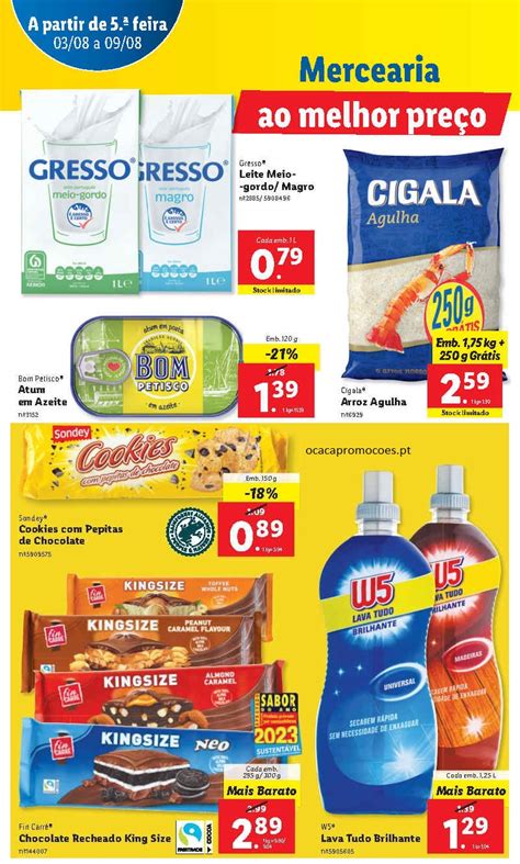 Antevis O Folheto Lidl Mercearia Promo Es Agosto A Agosto O Ca A