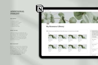 Notion Resource Library Hub Graphic By Selwyn Goodman Creative Fabrica