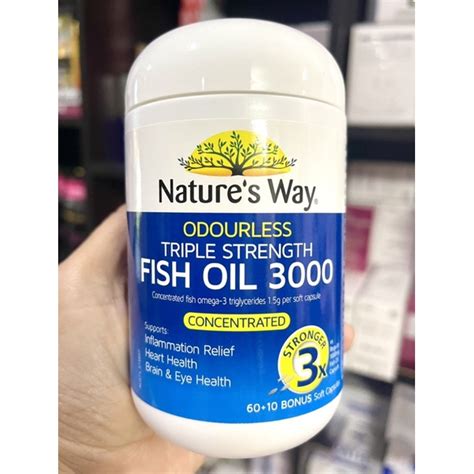 Natures Way Triple Strength Fish Oil Mg