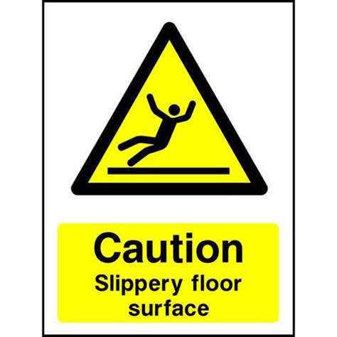 Caution Slippery floor - 11956