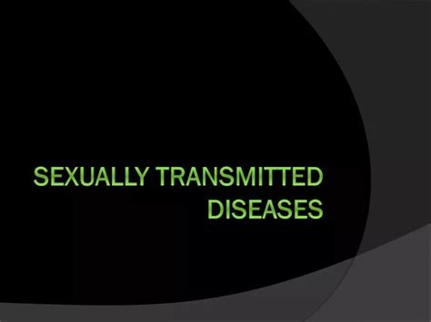 Ppt Sexually Transmitted Diseases Powerpoint Presentation Id2241133