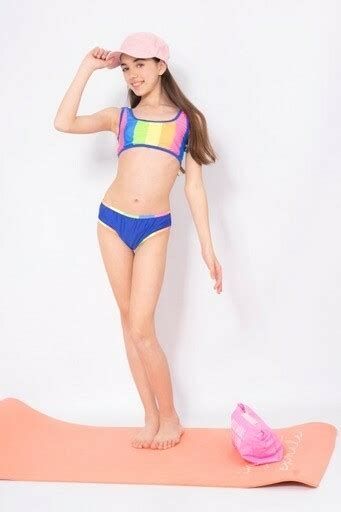 Bikini Teens Rayada Comprar En La Begonia