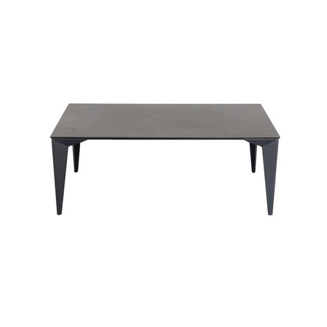 Momentous Living Alexandra Modern Rectangular Coffee Table Ceramic