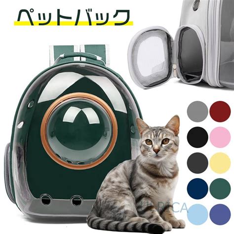 【楽天市場】猫用品 キャット用品 動物 犬 猫 小型 中型 可愛い ペット用品 ペット ケージ かご 外出用 通気性 キャリー 大容量 半透明