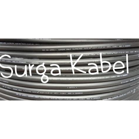 Jual KABEL LISTRIK NYY 4x10 SUPREME NYY 4 X 10 KABEL TUNGGAL 4x10