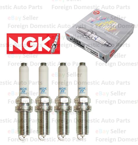 Set Of Ngk Plfer A Eg Laser Platinum Spark Plug S For Audi Volkswagen