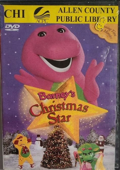 Barneys Christmas Star Dvd 2002 45986028143 Ebay