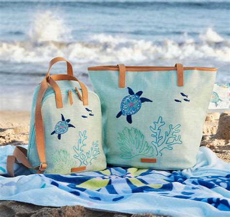 Vera Bradley Beach Bag Beach Tote Bags Straw Beach Bag