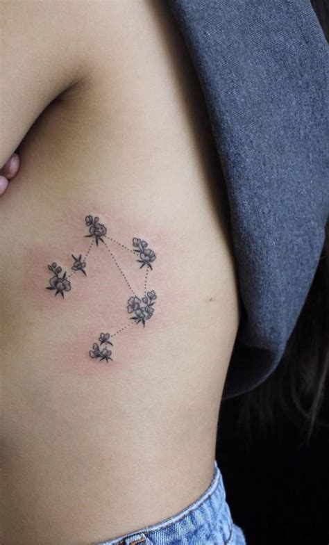 30 Best Libra Constellation Tattoo With Meaning And Ideas